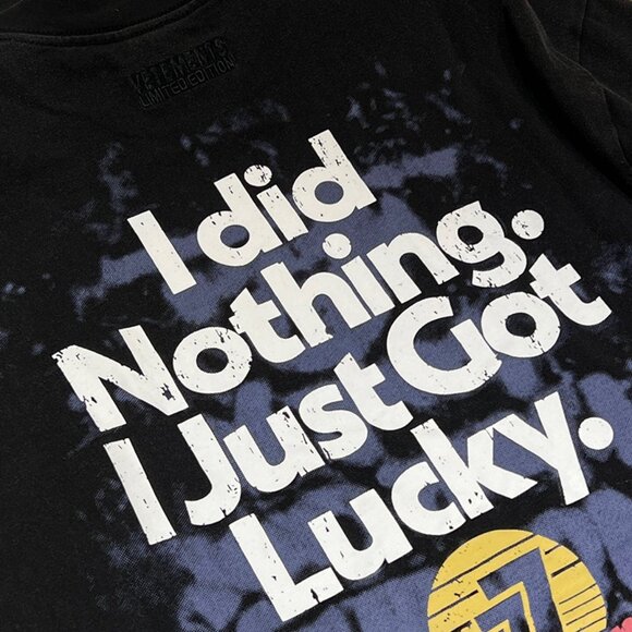 Vetements Black Printed Short Sleeve - Picture 4 of 6